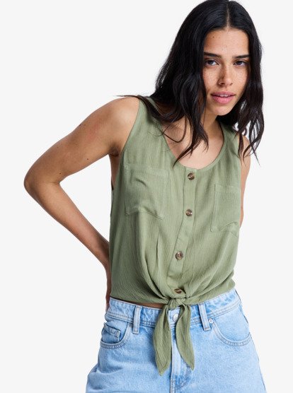 Tropical Hill - Sleeveless Blouse for Women  ERJWT03734