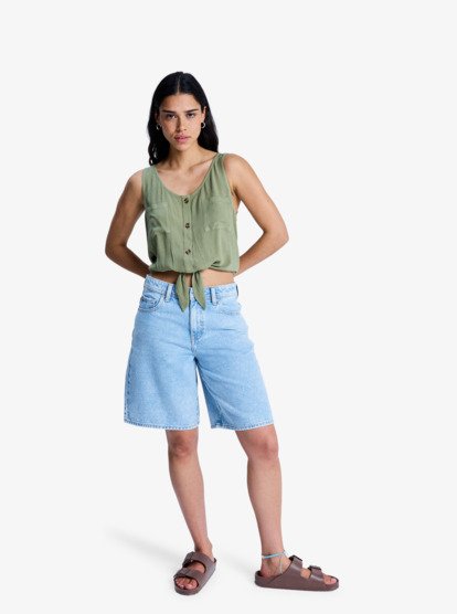 Tropical Hill - Sleeveless Blouse for Women  ERJWT03734