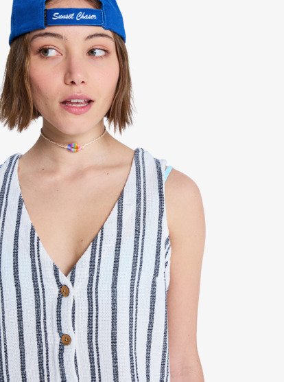 Sunbaked Spirit - Knitted Vest for Women  ERJWT03748