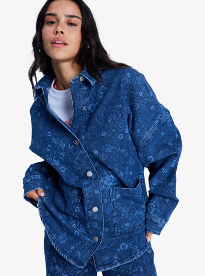 Kick Back Washed - Overshirt for Women  ERJWT03750