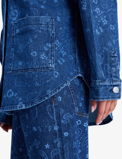 Kick Back Washed - Overshirt for Women  ERJWT03750