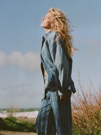 Kick Back Wash Denim  ERJWT03762