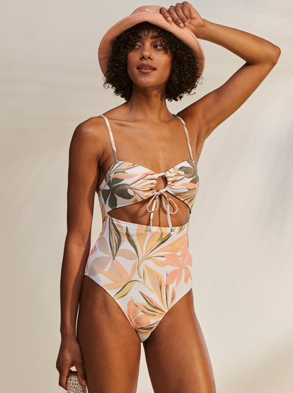 Printed Beach Classics - One-Piece Swimsuit for Women  ERJX103508