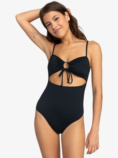 Beach Classics - Halter Neck One-Piece Swimsuit for Women  ERJX103651