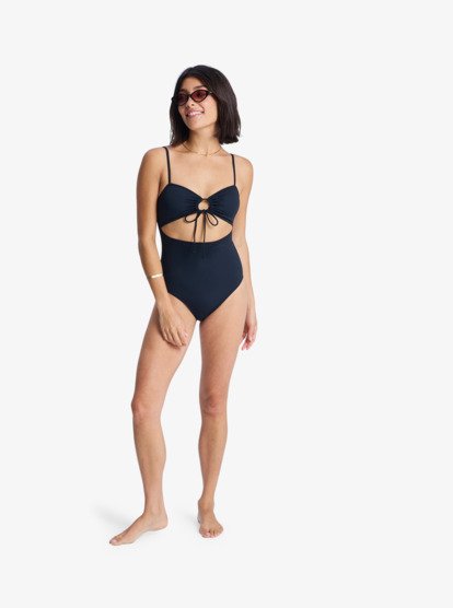 roxy, Beach Classics - Badeanzug für Frauen, ANTHRACITE (kvj0) Beach Classics - One-Piece Swimsuit for Women  ERJX103747