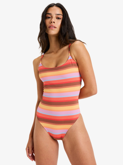 Sunset Stripe  - One-Piece Swimsuit for Women  ERJX103764