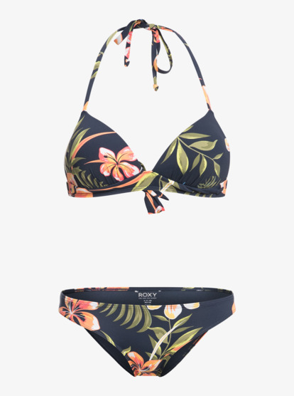 Roxy Into The Sun - Triangle Two Piece Bikini Set for Women  ERJX203504