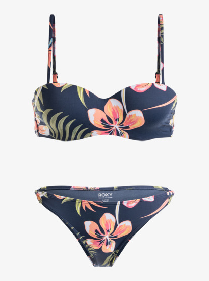 Roxy Into The Sun - Moulded Two Piece Bikini Set for Women  ERJX203511
