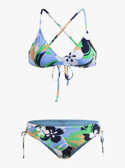 Printed Beach Classics - Athletic Two-Piece Bikini Set for Women  ERJX203543