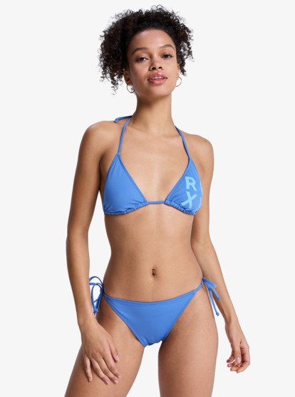 Solid Essentials - Two Piece Tiki Tri Bikini Set for Women  ERJX203595