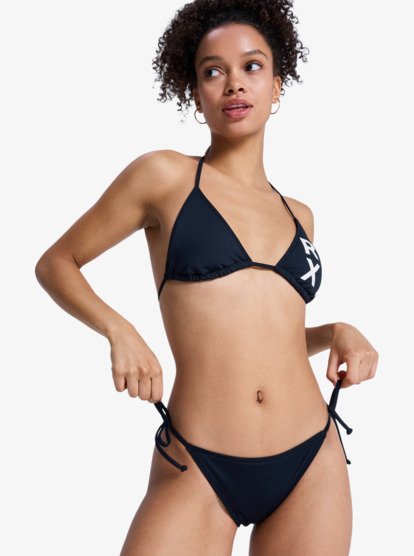 Solid Essentials - Two Piece Tiki Tri Bikini Set for Women  ERJX203595