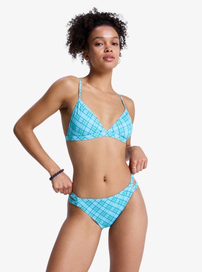 Printed Essentials - Two Piece Triangle Bikini Set for Women  ERJX203603