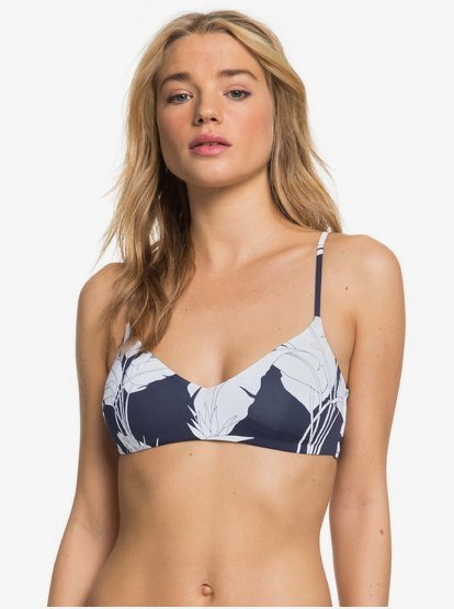 Printed Beach Classics - Athletic Triangle Bikini Top for Women  ERJX304071