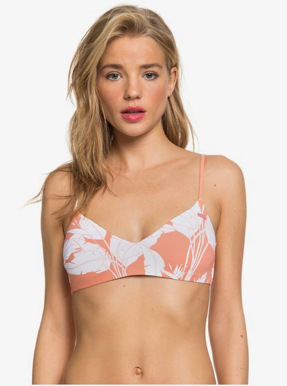 Printed Beach Classics - Athletic Triangle Bikini Top for Women  ERJX304071