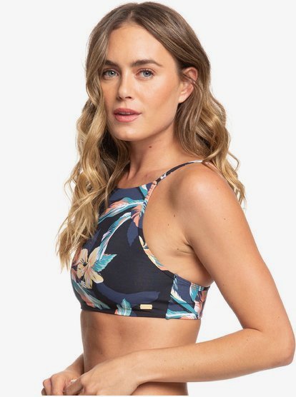 Printed Beach Classics - Crop Top Bikini Top  ERJX304148