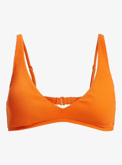 roxy, Rib Roxy Love The Oceana V - Haut de bikini pour Femme, ORANGE TIGER (nlm0) Rib Roxy Love The Oceana V - Bikini Top for Women  ERJX304728