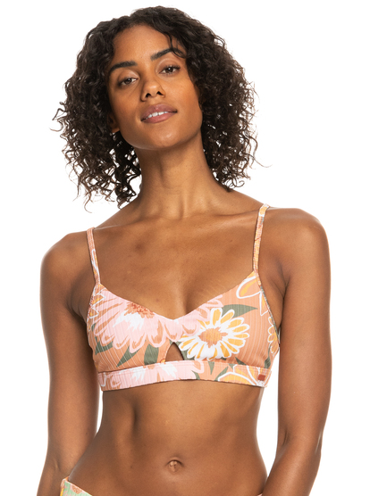 ROXY Love The Cross Step - Bralette Bikini Top for Women  ERJX304797