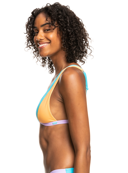 Colorblock Party - Triangle Bikini Top for Women  ERJX304951