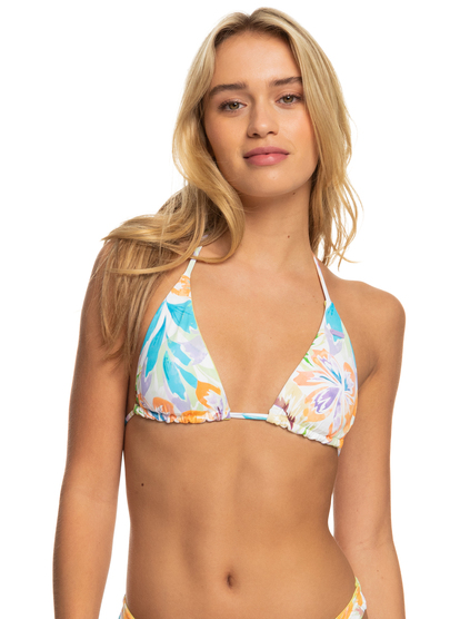 Retro Revo - Reversible Tiki Tri Bikini Top for Women  ERJX304982