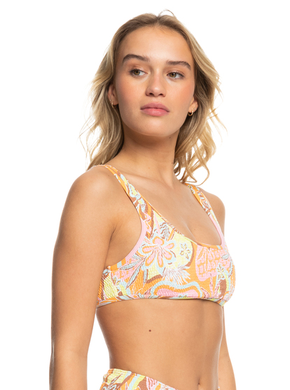 Floraldelic - Bralette Bikini Top for Women  ERJX305143