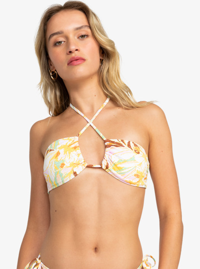 Printed Beach Classics - Tri Bikini Top for Women  ERJX305152