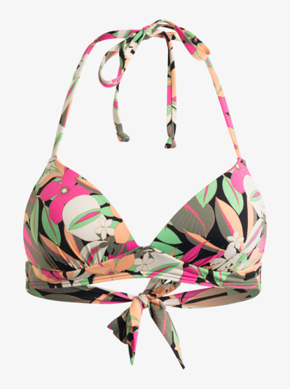 Printed Beach Classics - Halter Neck Bikini Top for Women  ERJX305204