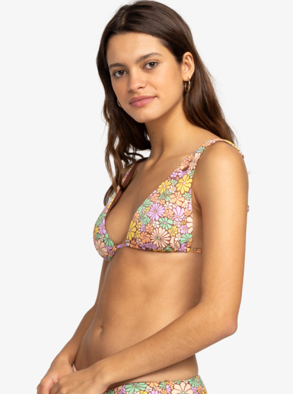 All About Sol - Elongated Tri Bikini Top for Women  ERJX305208