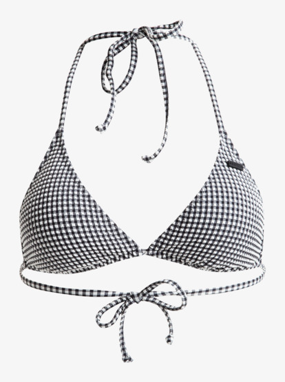 Gingham - Triangle Bikini Top for Women  ERJX305433