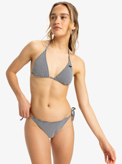 Gingham - Triangle Bikini Top for Women  ERJX305433