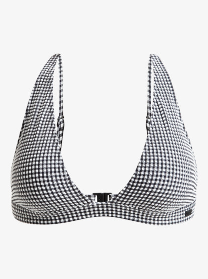 Gingham - Triangle Bikini Top for Women  ERJX305434