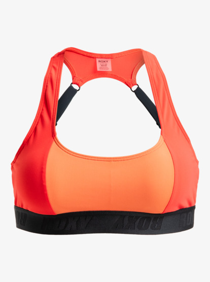 Roxy Active Colorblock - Bikini Top - Crop Top for Women  ERJX305444