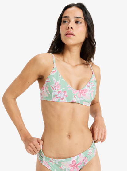 Hibiscus Island - Bralette Bikini Top for Women  ERJX305510