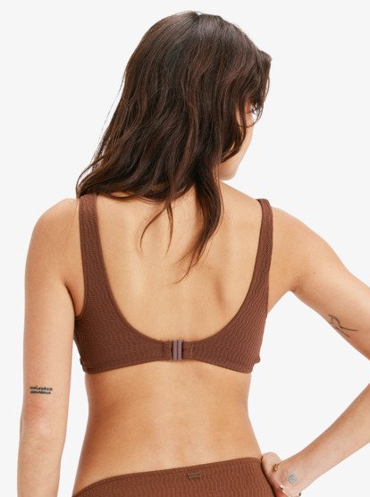 roxy, Lagos  - Haut de maillot de bain Brassière Femme, FONDUE FUDGE (czg0) Lagos - Bralette Bikini Top for Women  ERJX305520