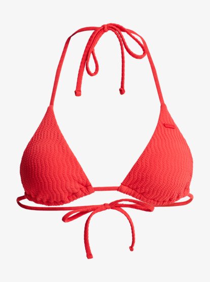 roxy, Lagos Tiki Tri - Triangle Bikini Top for Women, TOMATO (rph0) Lagos Tiki Tri - Triangle Bikini Top for Women  ERJX305564