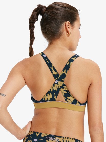 Roxy Active Crop Top - Bikini Top for Women  ERJX305571