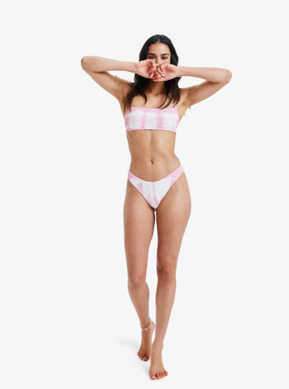 roxy, Sunrise - Haut de bikini bandeau pour Femme, BONBON (met0) Sunrise - Bandeau Bikini Top for Women  ERJX305611