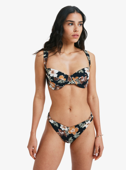 Nostalgic Feels - D-Cup Underwired Bikini Top for Women  ERJX305617
