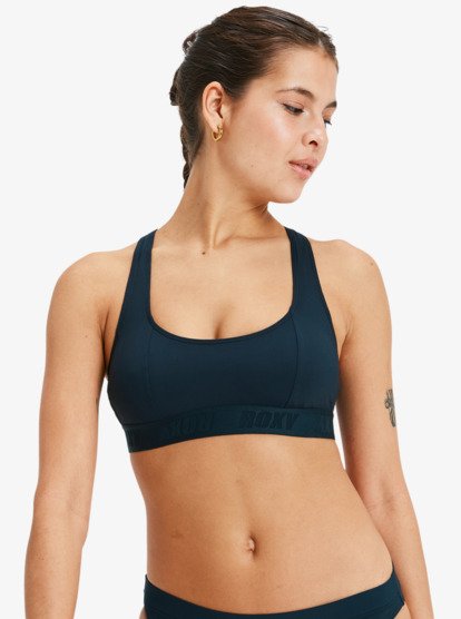 Roxy Active Colorblock - Bralette Bikini Top for Women  ERJX305620