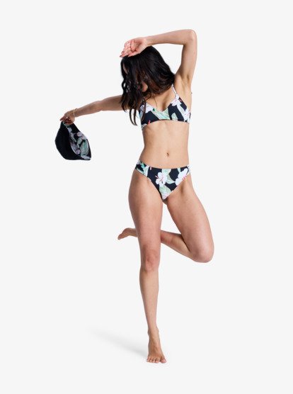 Printed Essentials - Triangle Bikini Top for Women  ERJX305660