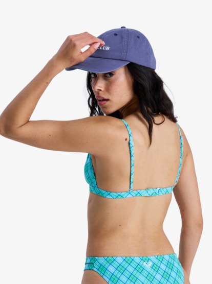 Printed Essentials - Triangle Bikini Top for Women  ERJX305661