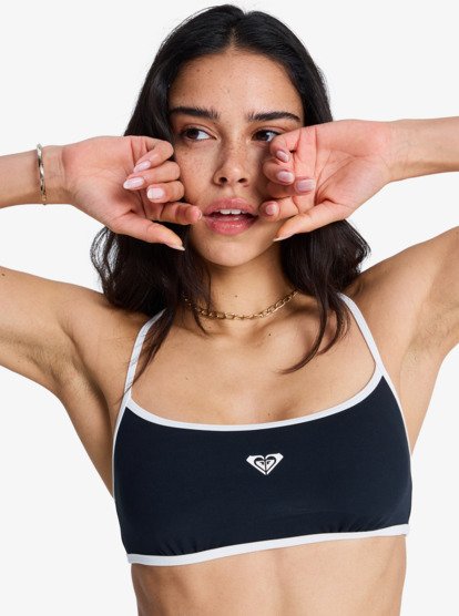 The Retro Essentials - Bralette Bikini Top for Women  ERJX305663