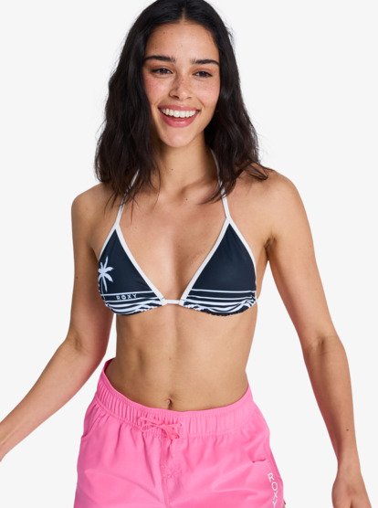 The Retro Essentials - Triangle Bikini Top for Women  ERJX305664