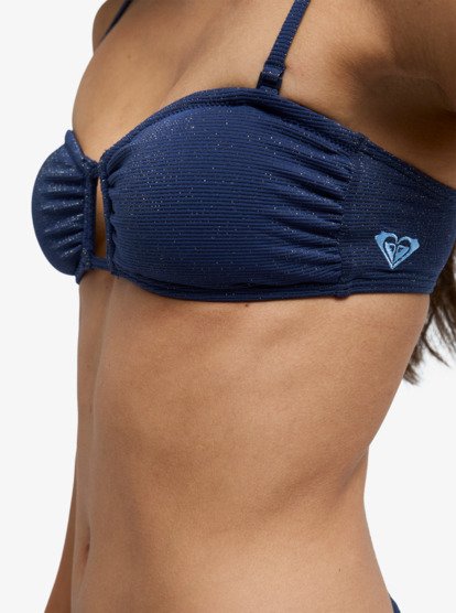 Roxy Shine - Bandeau Bikini Top for Women  ERJX305684