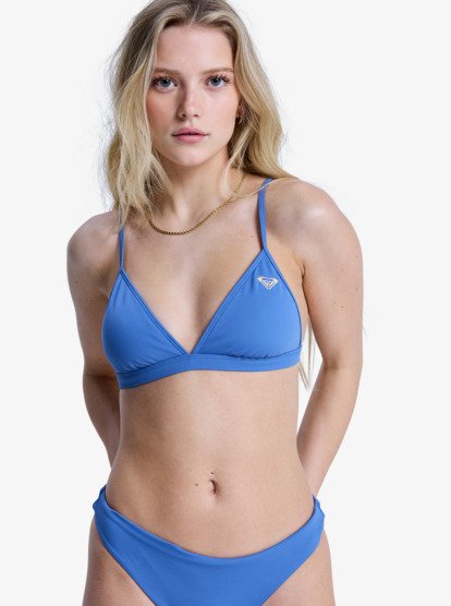 Solid Essentials - Triangle Bikini Top for Women  ERJX305688