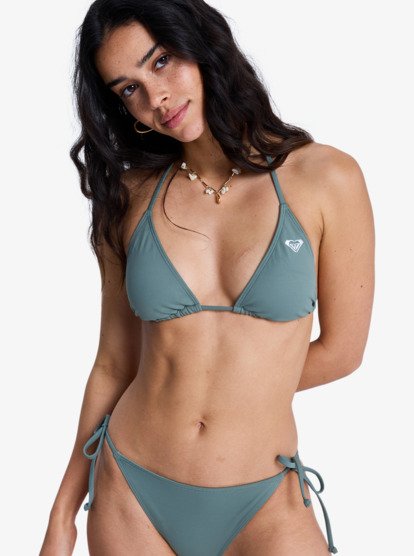 Solid Essentials - Triangle Bikini Top for Women  ERJX305688