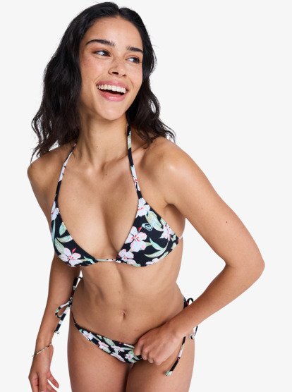 Printed Essentials Tiki Tri - Triangle Bikini Top for Women  ERJX305695