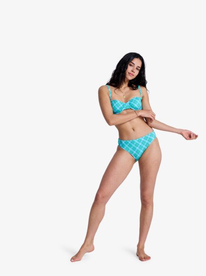 Printed Essentials - Bandeau Bikini Top for Women  ERJX305699