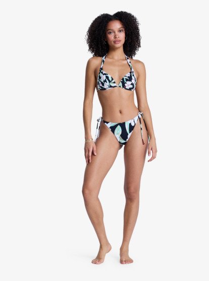 Printed Essentials - Triangle Bikini Top for Women  ERJX305701