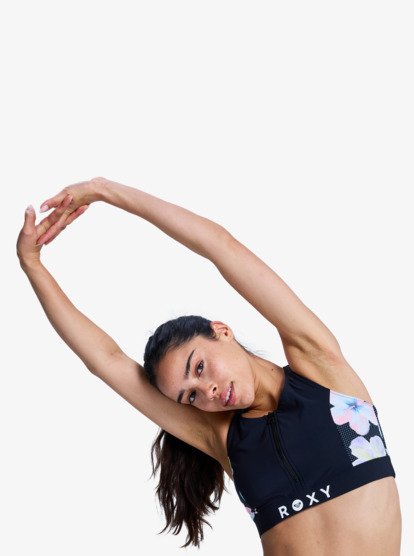 Roxy Active - Crop Bikini Top for Women  ERJX305719