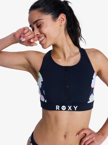 Roxy Active - Crop Bikini Top for Women  ERJX305719